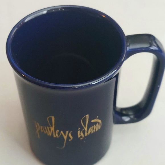 Pawleys Island Mug , coffee /tea Beverage Navy Blue & Gold - Picture 4 of 5